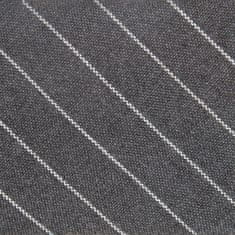 ORNATE Elegantní kravata Stone Grey ze 100% přírodní bavlny 