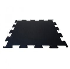 EWMAT Sportovní podlaha do fitness, tl. 15 mm, puzzle 100 x 100 cm, černá