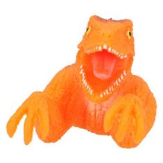 Dino World Prstová loutka ASST, Oranžový, T-Rex