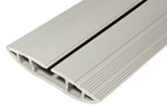 Dataflex Kabelová lišta PVC, na podlahu, 83 x 15 mm, délka 1,5m, šedá (19.08.3100)