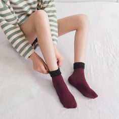 VivoVita Winter Socks – Teplé termoponožky s flísovou podšívkou (5 párů), Mix