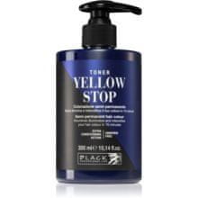 BLACK professional line toner Yellow Stop 300ml permanentní toner na vlasy