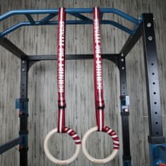 IRONLIFE Gymnastické kruhy SCHMIDT Gym Wood Ring - Set (dřevo)