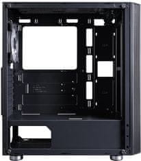 Zalman case miditower R2 black, E-ATX/mATX/ATX, průhledný bok, bez zdroje, USB3.0, černá