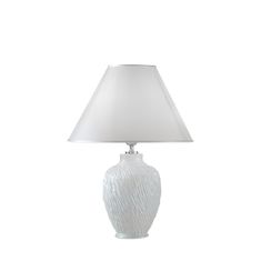 Kolarz CHIARA stolní lampa bílá, výška 30 cm