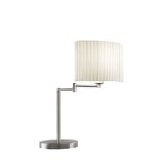 Kolarz HILTON SAND stolní lampa leštěný nikl, výška 48 cm