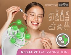 BeautyRelax Galvanická žehlička pleti 4v1 s fotonovou terapií BR-1150W