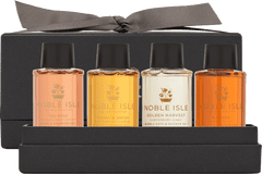 Noble Isle , Dárková sada koupelových a sprchových gelů Fragrance Sampler Gift Set | 4 x 30ml - Gels