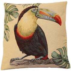 RTex Voňavý dekorační polštář s vytkaným vzorem tukan