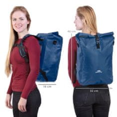 Dutch Mountains Batoh Bicycle Bag Single Rear Computer Backpack Blue