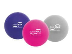 Kine-MAX Professional Overball - cvičební míč 25cm - růžový