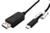 Kabel USB C(M) -> DisplayPort(M), 8K@60Hz, 2m (11.04.5836)