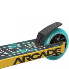 Arcade Freestylová koloběžka Defender Pro Gold/Teal