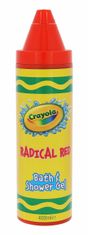 Crayola 400ml bath & shower gel, radical red, sprchový gel