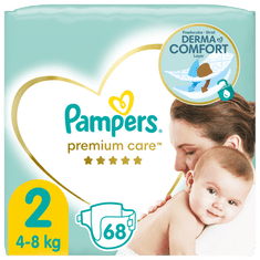 Pampers Plenky Premium Care 2 Value Pack (4-8 kg) 68 ks