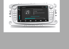 Hizpo Android rádio Ford Focus Mondeo S-Max Galaxy C-Max Focus KUGA, Nové autorádio do Ford Focus Ford Mondeo Ford Galaxy autorádio s Android GPS Navigace, Mapy, Kamera, USB FORD