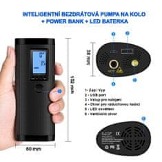 Rhonatt Bezdrátová multifunkční elektrická pumpička SMARTNEWO AP2