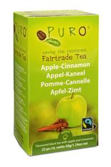 Puro káva Fairtrade čaj porcovaný jablko skořice 25x2g