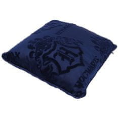 Harry Tmavě modrý polštář HOGWARTS Harry Potter 45 x 45 cm