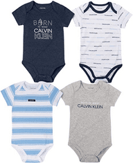 Calvin Klein Bodýčka pro chlapečka Johnny 4 ks 6 - 9 m