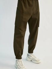 Trendyol Khaki pánské kalhoty s kapsami Trendyol XL