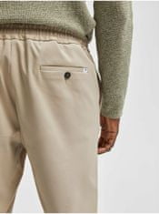 Selected Homme Béžové chino kalhoty Selected Homme 33/34