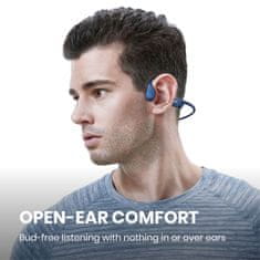 OpenRun Bluetooth sluchátka před uši, modrá