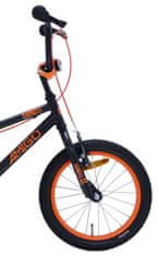 BMX Danger Junior 16palcové kolo, černá oranžová