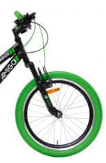 Amigo Fun Ride Junior 20palcové kolo, černo zelené