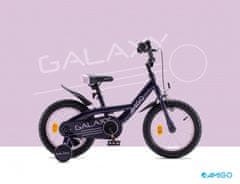 Amigo Galaxy 14palcové chlapecké kolo, fialově růžové