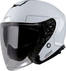AXXIS HELMETS Otevřená helma AXXIS MIRAGE SV ABS solid bílá lesklá S - XS