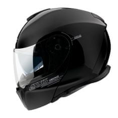 AXXIS HELMETS Výklopná helma AXXIS GECKO SV ABS solid lesklá černá - XS