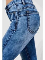 Modré dámské džíny Moodo XS
