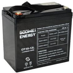 GOOWEI ENERGY ENERGY OT55-12 - VRLA AGM, 12V, 55Ah