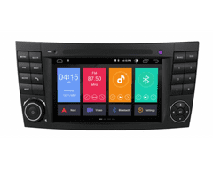 Ossuret 2din Autorádio pro Mercedes E-Class W211 2002-2019, Mercedes E200 E280 E420, Autorádio do MERCEDES G-Class E463, CLK-Class, CLS-Class W219, Android GPS navigace, WIFI, Bluetooth