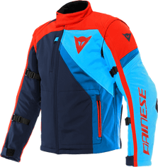 Dainese Moto bunda RANCH TEX black-iris/red/light blue 54