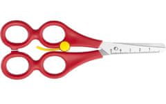 Kretzer - Solingen Dětské nůžky rovné-plast.rukojeť (červené); Kretzer Solingen ECO; levostranné
