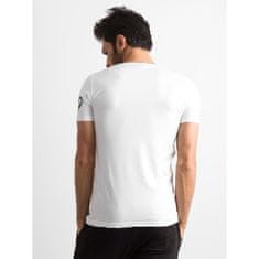 Factoryprice Bílé bavlněné pánské tričko s potiskem RT-TS-1-11146B.24_310846 S