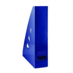 Office Line Magazín box plastový Office A4/70mm tmavě modrý