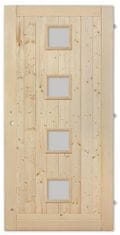 Hdveře Palubkové dveře Quatro střed, pravá, 70 cm