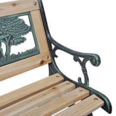 Petromila Dětská zahradní lavice 84 cm dřevěná