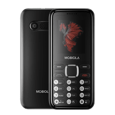 Mobiola MB3010, praktický tlačítkový mobilní telefon, 2 SIM, černý