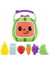 CoComelon hudební košík s ovocem a zeleninou - hudební hračka 
