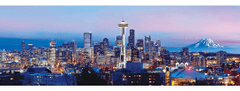MasterPieces Panoramatické puzzle Seattle 1000 dílků