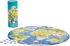 Ridley's games Kulaté puzzle Ohrožený svět 1000 dílků