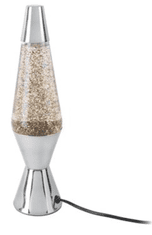 Leitmotiv , Stolní lampa Glitter | Stříbrný