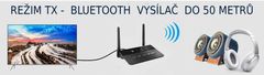 EVERCON bluetooth adaptér - vysílač / přijímač RXTX s AptX LL do 50 metrů 