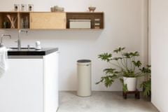 Brabantia Koš Touch Bin New 30 litrů, béžová