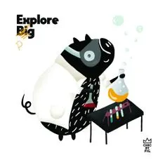 Chic By Pig Dětský plakát do pokjíčku - Chemik - Plakát Explore Big 