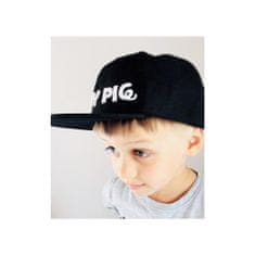 Chic By Pig Original Snapback, černá čepice s rovným kšiltem, 1-3 roky